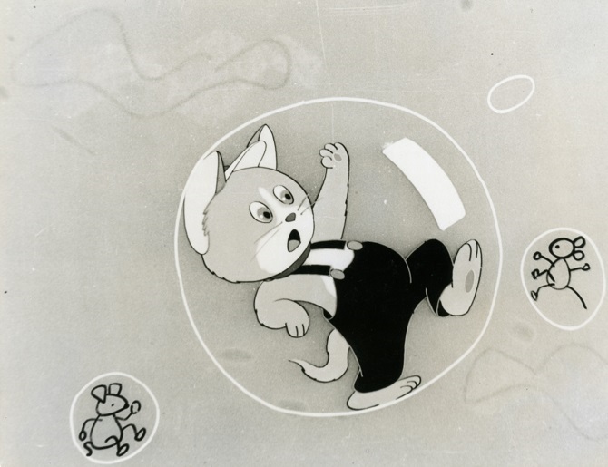 こねこのらくがき