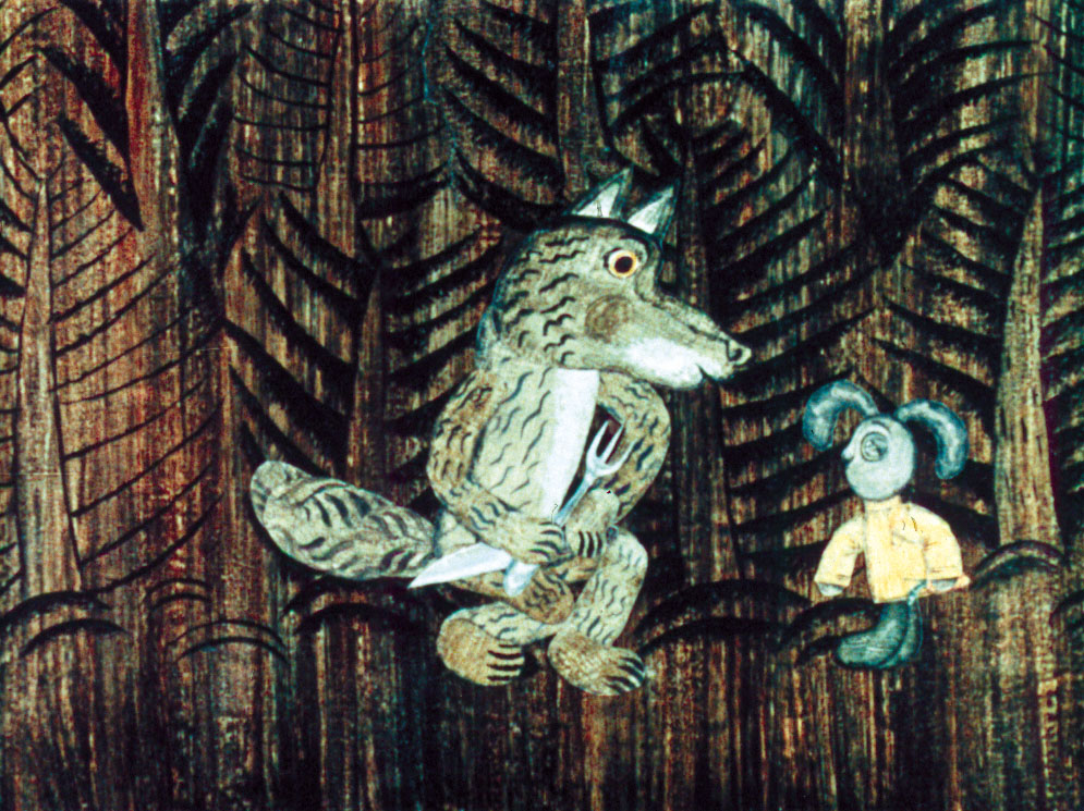 キツネとウサギ